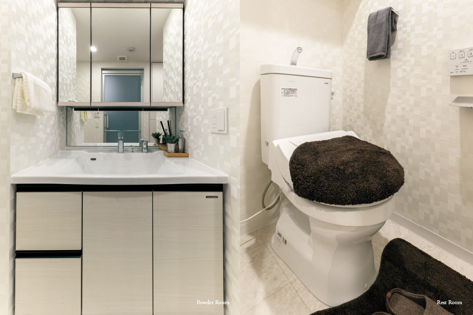 powderroom/restroom